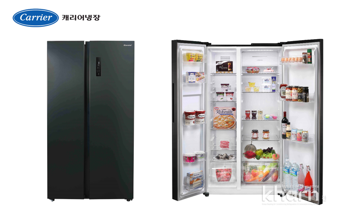 캐리어 클라윈드 피트인 냉장고(570L 용량 모델)