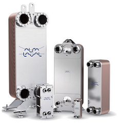 brazed heat exchanger.