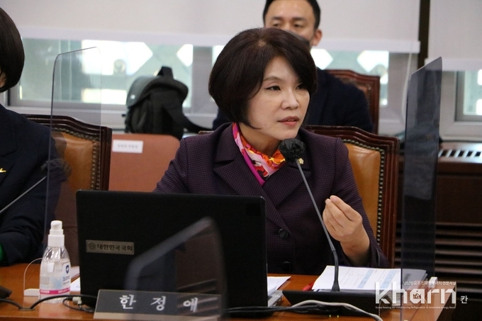 한정애 더불어민주당 국회의원.