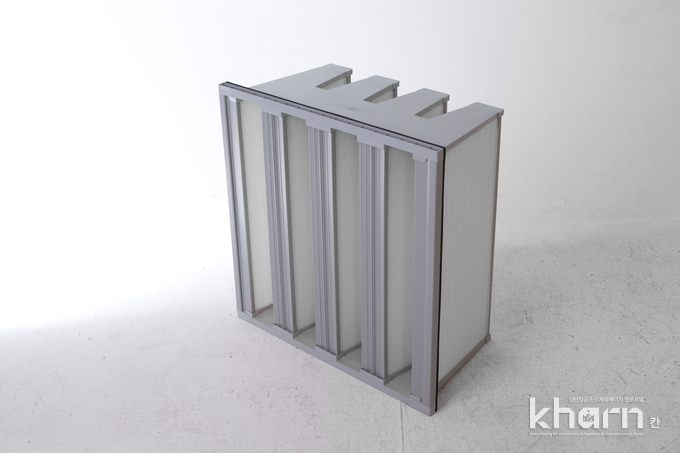 CnS의 미국에서 top sale item인 공조용 4V-cell filter.