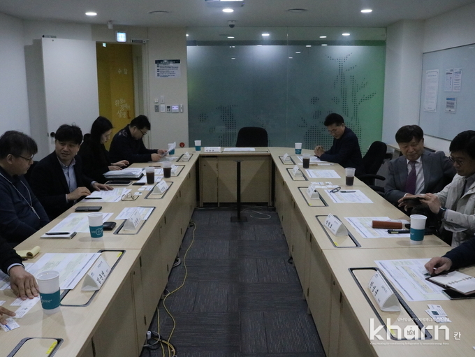 한국산업환경기술원이 지난 11일 열회수형 환기장치 EPD 기준 이해관계자 간담회를 개최했다. 