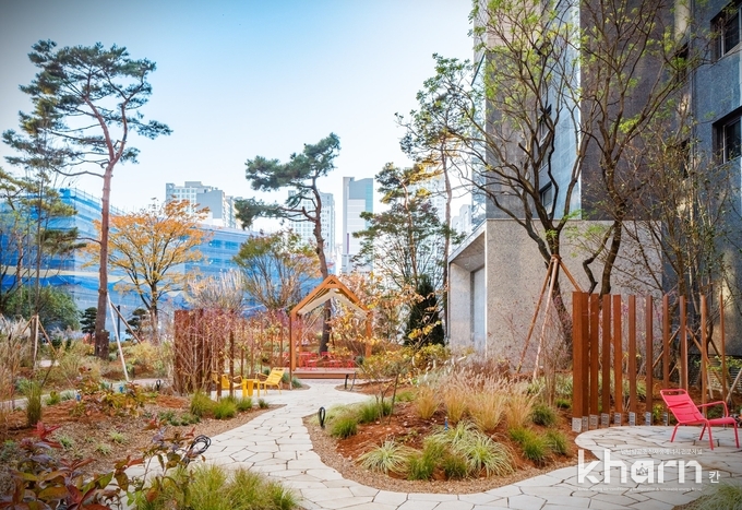 디에이치 퍼스티어 아이파크 ‘작가정원(THE H Garden)’.