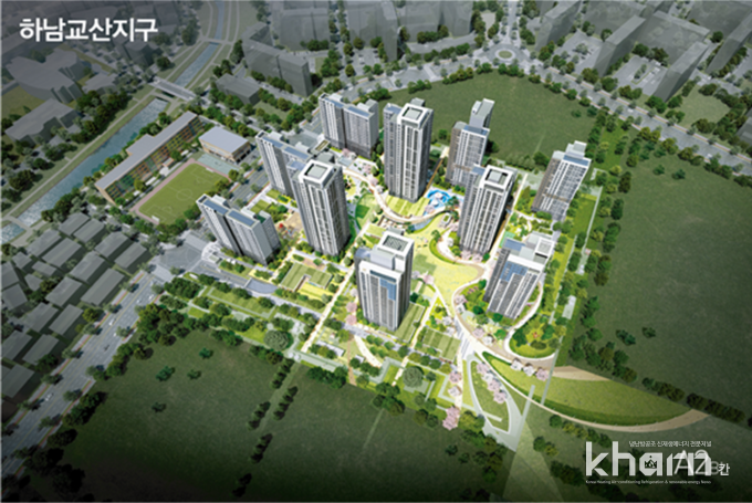 하남교산 A2BL 조감도.