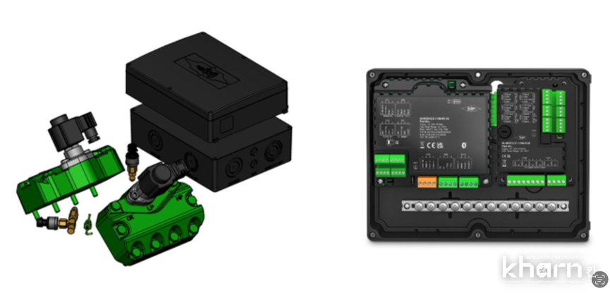 Energy Kit 구성 (Extension B + VARISTEP + suction pressure control, PT1000).