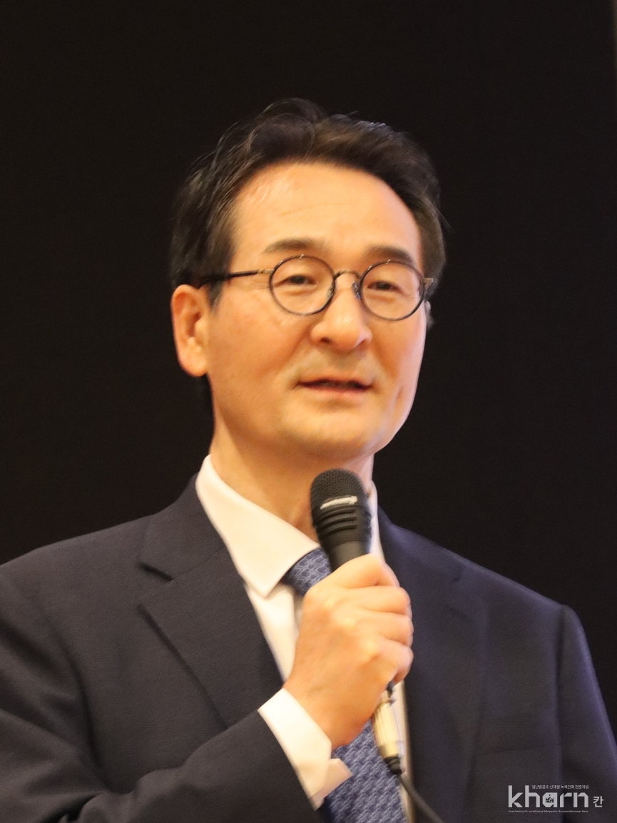 송두삼 설비공학회 회장.