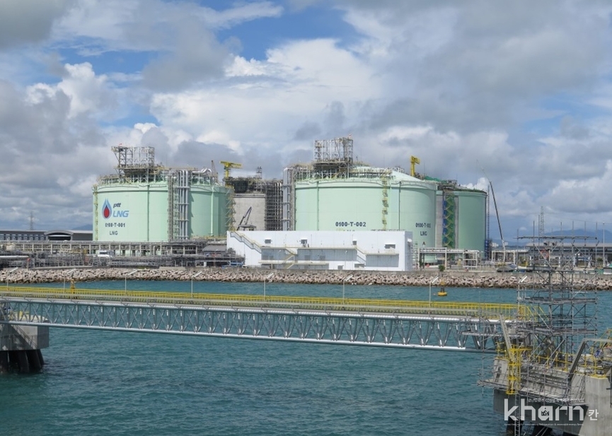 PTT LNG Terminal 프로젝트 전경.