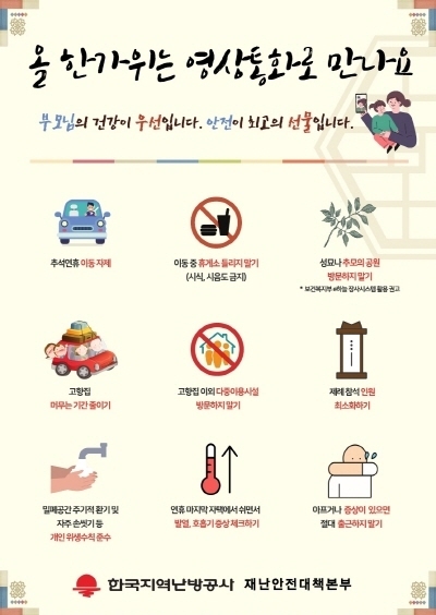 한난 임직원들이 언텍트 추석나기 지원을 위한 1사1촌마을에서 농산물 구입을 추진하고 있다.
